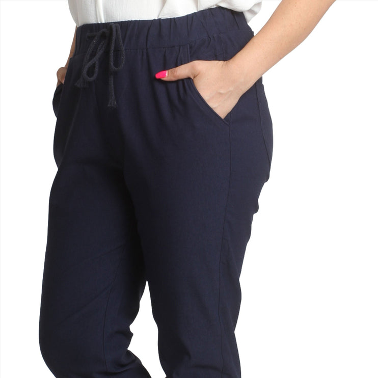 Дамски панталони - Еластични и удобни - XL до 5XL - Всички сезони - Maxi Market